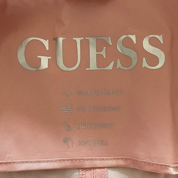 Guess Slick Softshell Rain Jacket (NWT) - Picture 11 of 16
